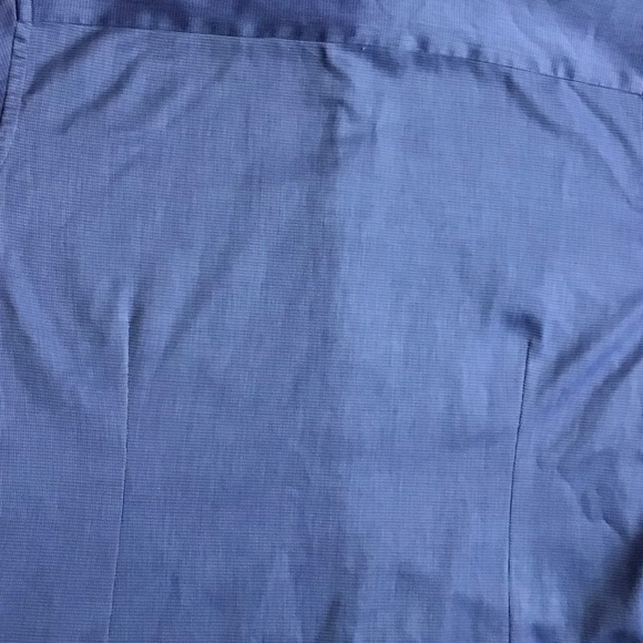 ETON contemporary blue textured  dress cotton shirt Sz 16 made in Estonia 🇪🇪 - Picture 8 of 8